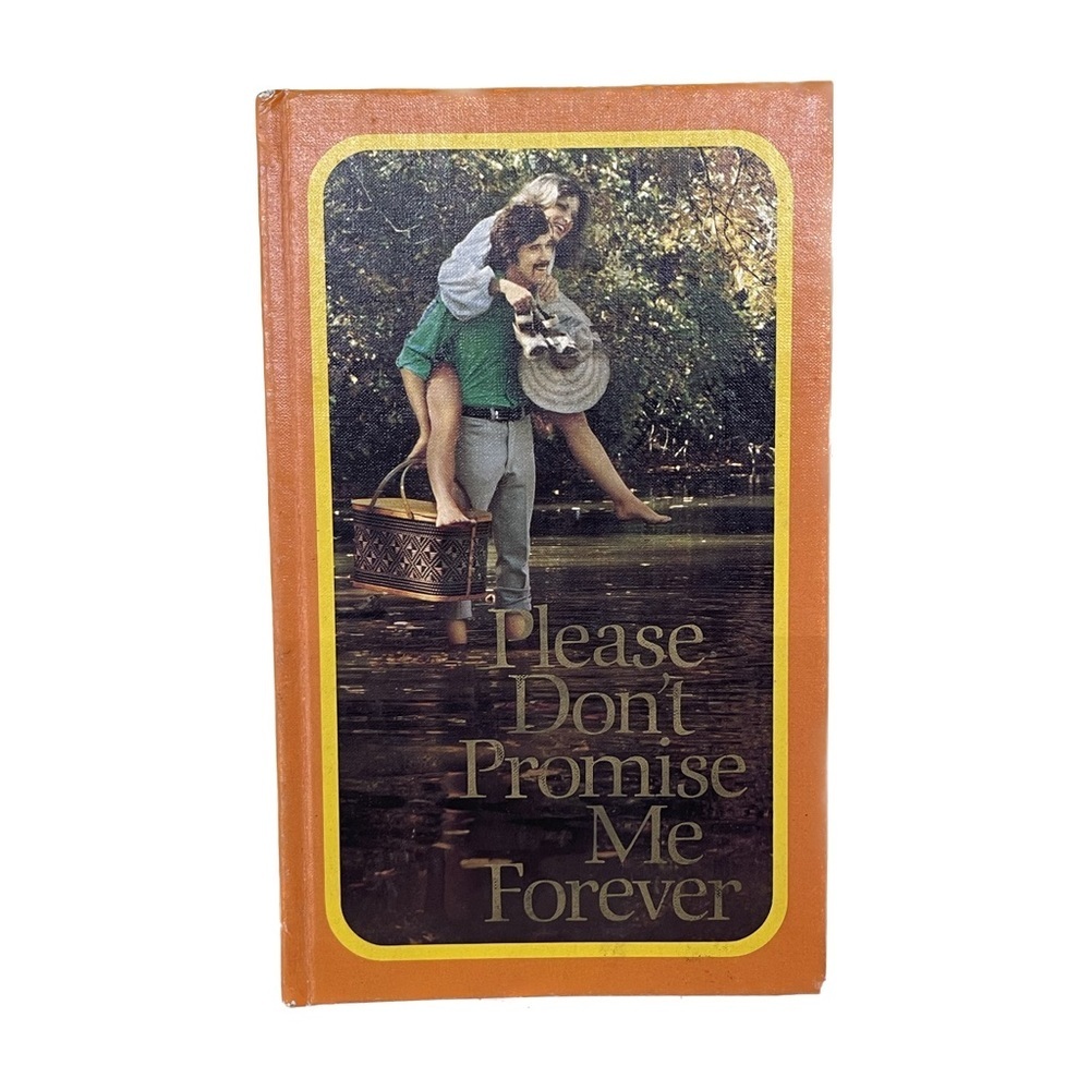 Vtg. 1976 Hallmark Please Don’t Promise Me Forever Photos by Rick Lyons Hardback